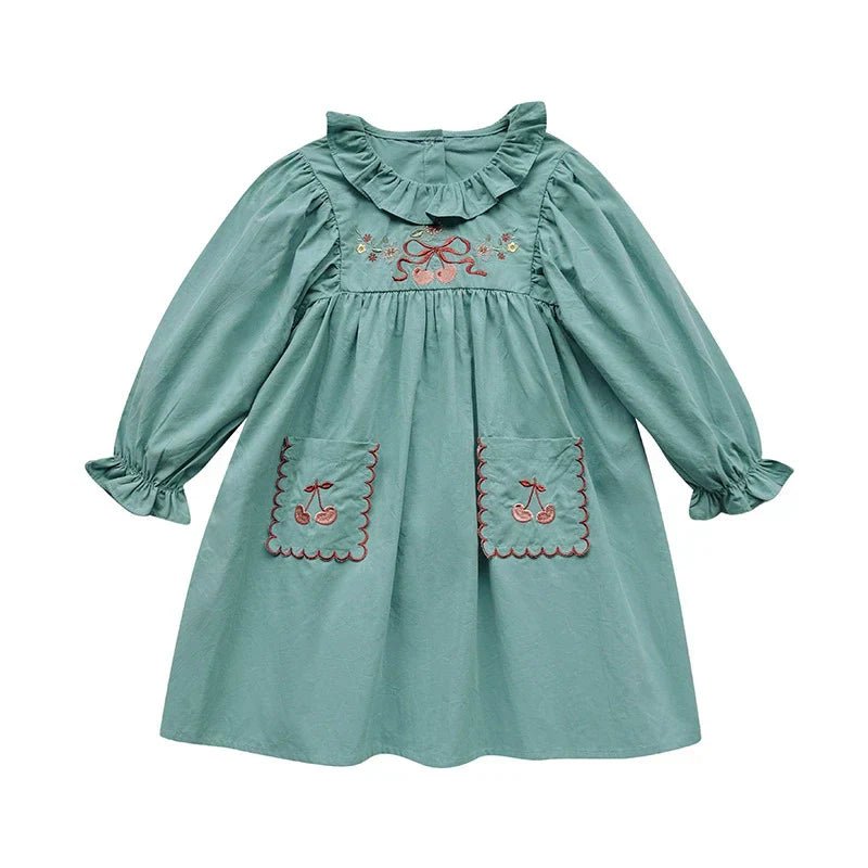 Vestido Infantil Lacinho Frutinha - BABYLIFEBabyLifeBABYLIFEAzulVestido Infantil Lacinho Frutinha1 - 2 Anos