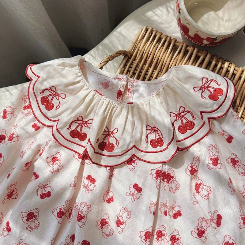Vestido Infantil Laço Cerejinhas - BABYLIFEBabyLifeBABYLIFEVermelhoVestido Infantil Laço Cerejinhas1 - 2 Anos