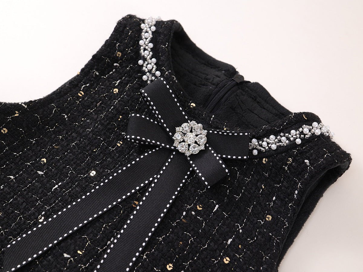 Vestido Infantil Preto Brilhante - BABYLIFEBabyLifeBABYLIFEPretoVestido Infantil Preto Brilhante1 - 2 Anos