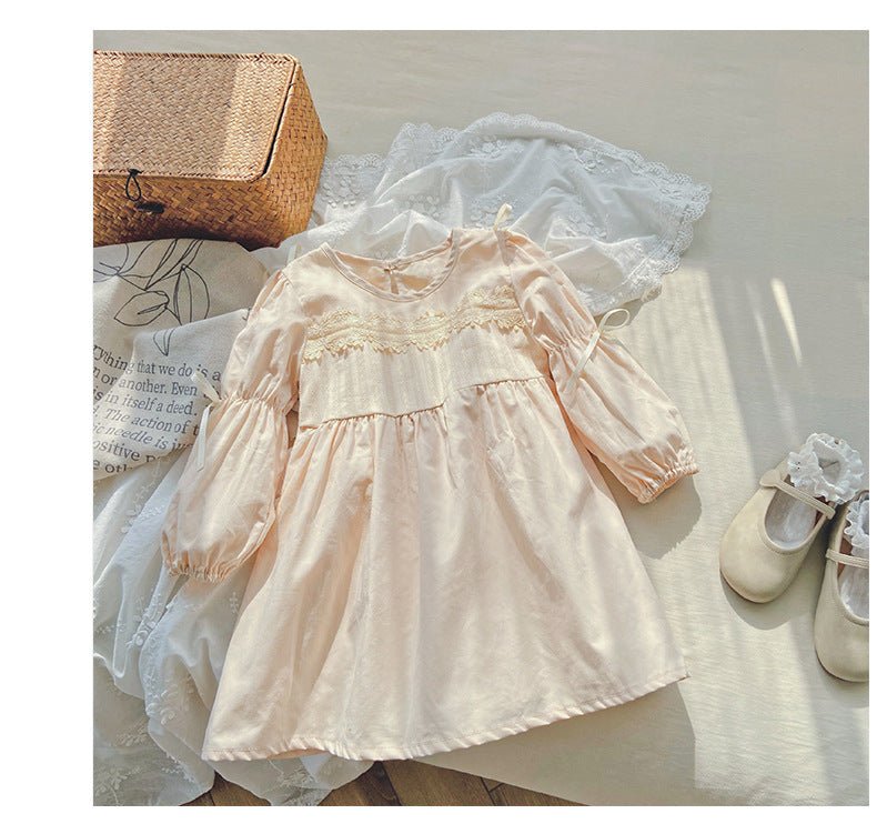 Vestido Infantil Rendinha Lacinhos - BABYLIFEBabyLifeBABYLIFERosaVestido Infantil Rendinha Lacinhos1 - 2 Anos