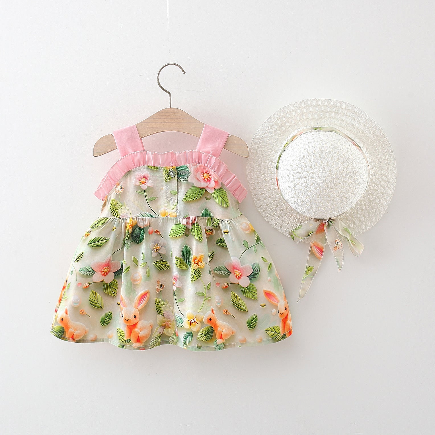 Vestido Infantil Verão Floral - BABYLIFEBabyLifeBABYLIFERosa FloralVestido Infantil Verão Floral6 - 12 Meses