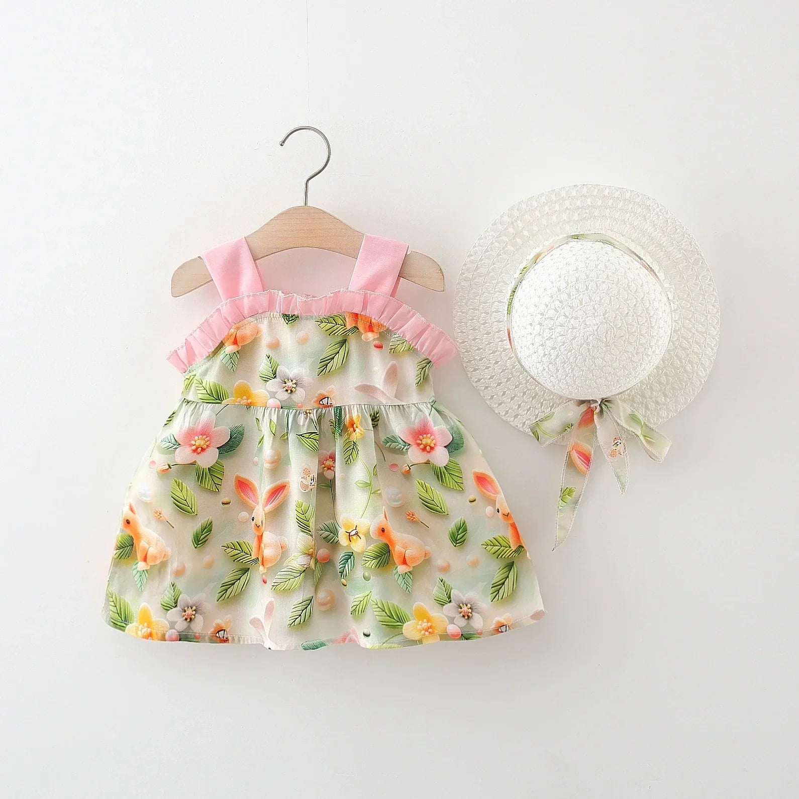 Vestido Infantil Verão Floral - BABYLIFEBabyLifeBABYLIFERosa FloralVestido Infantil Verão Floral6 - 12 Meses
