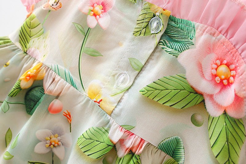 Vestido Infantil Verão Floral - BABYLIFEBabyLifeBABYLIFERosa FloralVestido Infantil Verão Floral6 - 12 Meses