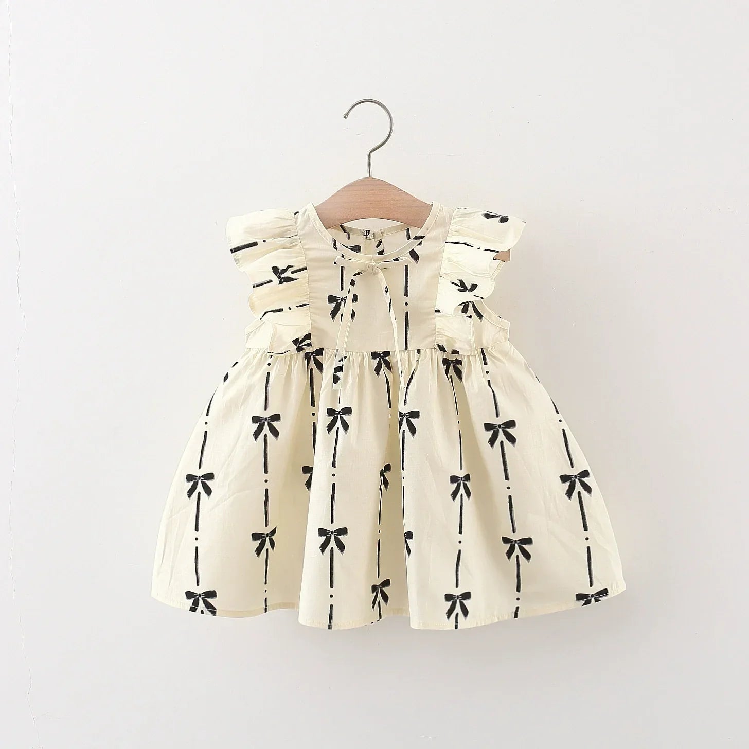 Vestido Infantil Verão Lacinhos - BABYLIFEBabyLifeBABYLIFEBegeVestido Infantil Verão Lacinhos6 - 12 Meses