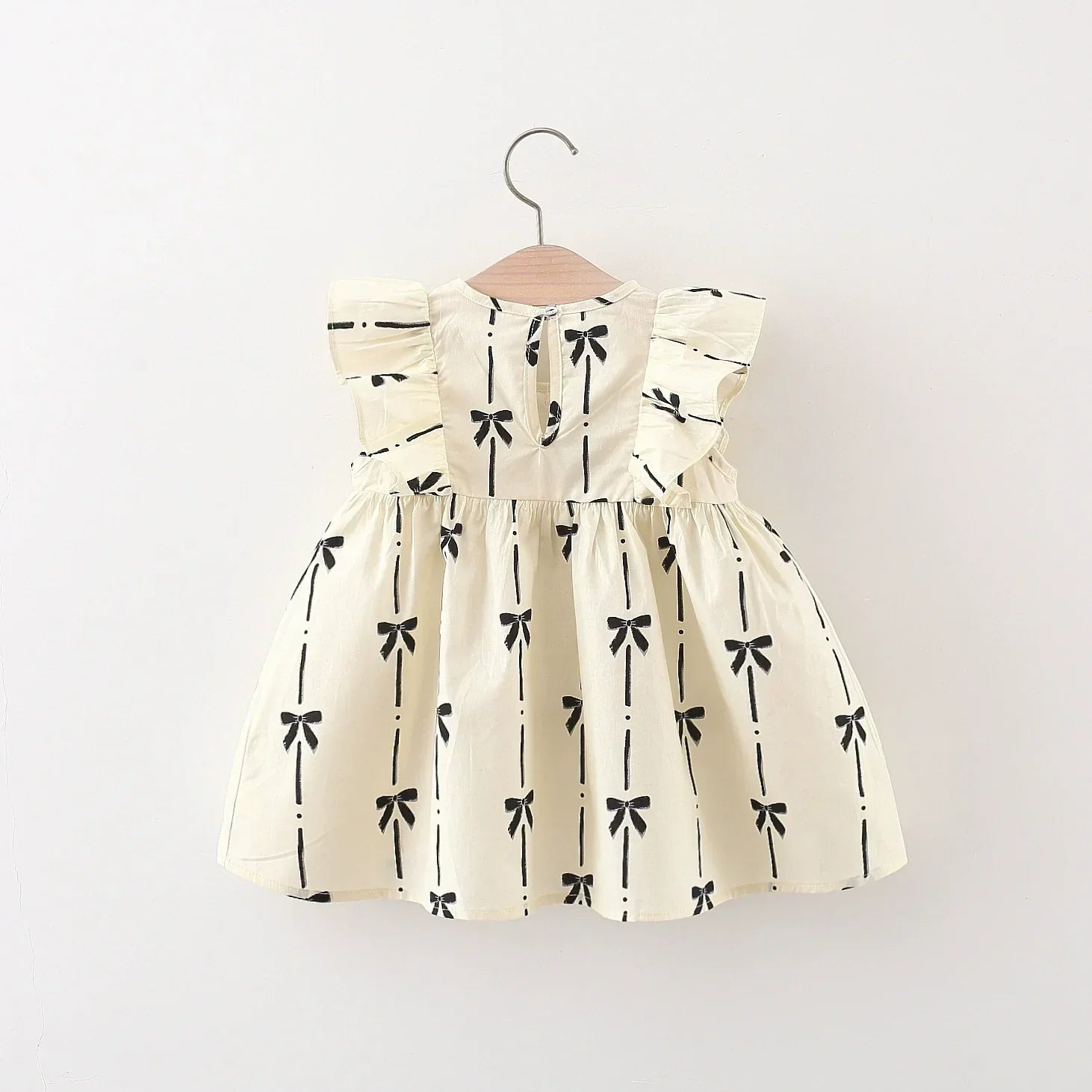 Vestido Infantil Verão Lacinhos - BABYLIFEBabyLifeBABYLIFEBegeVestido Infantil Verão Lacinhos6 - 12 Meses