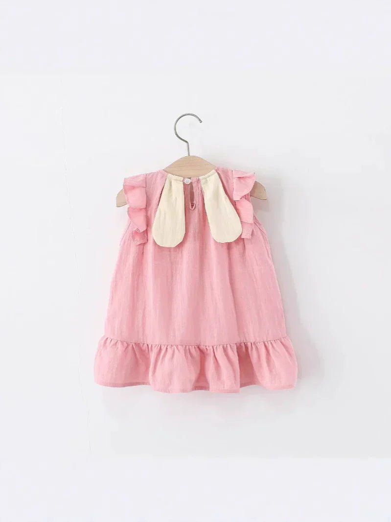 Vestido Infantil Verão Orelhinhas - BABYLIFEBabyLifeBABYLIFEBegeVestido Infantil Verão Orelhinhas6 - 12 Meses