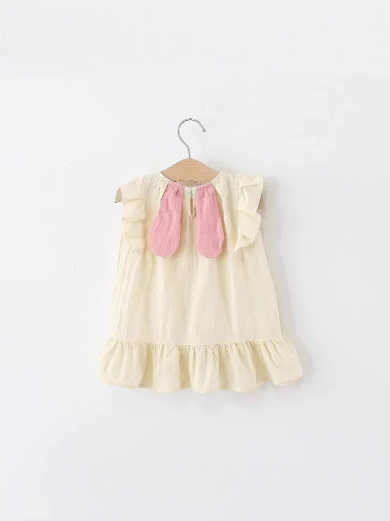 Vestido Infantil Verão Orelhinhas - BABYLIFEBabyLifeBABYLIFEBegeVestido Infantil Verão Orelhinhas6 - 12 Meses