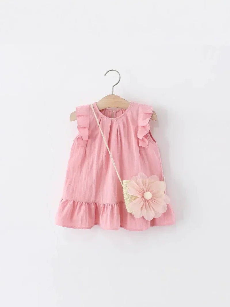 Vestido Infantil Verão Orelhinhas - BABYLIFEBabyLifeBABYLIFERosaVestido Infantil Verão Orelhinhas6 - 12 Meses