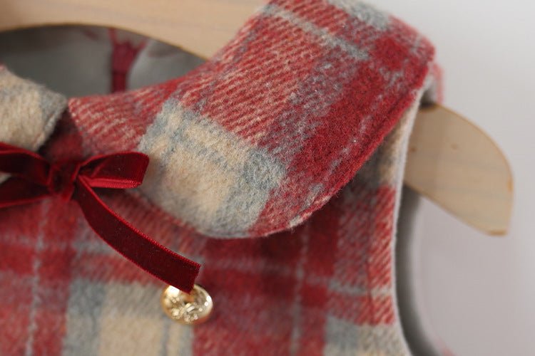 Vestido Infantil Xadrez + Manga Longa - BABYLIFEBabyLifeBABYLIFEXadrez VermelhoVestido Infantil Xadrez + Manga Longa0 - 3 Meses