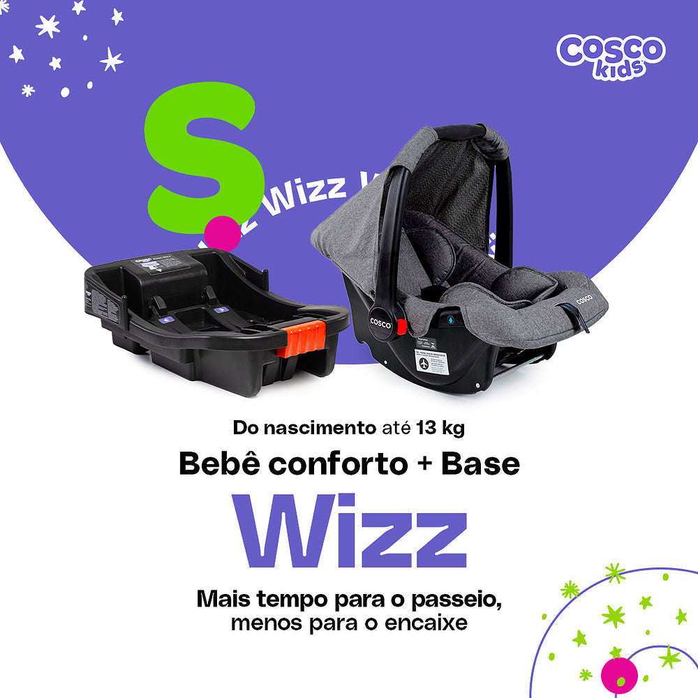 Bebê Conforto Wizz com Base